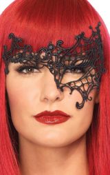 Tek Göz Dantelli Göz Maskesi