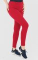 Cep Detaylı Kırmızı Pantolon Tayt