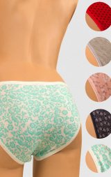 Büyük Beden Kadın Külot 5 li Eko Paket ML2231