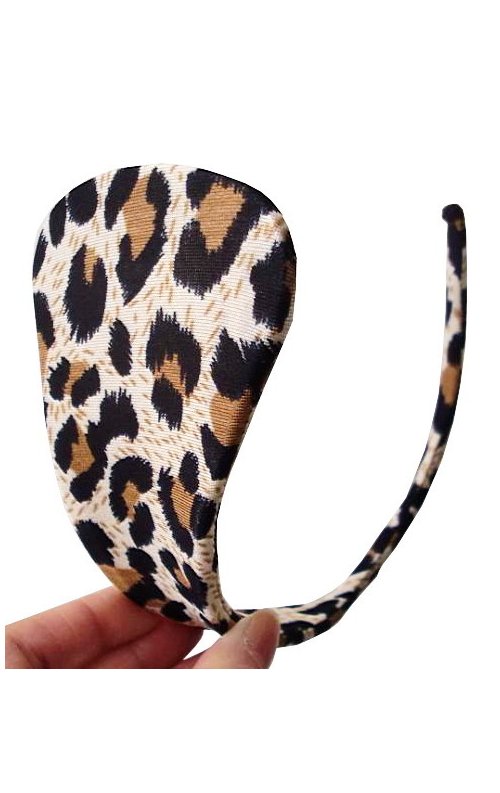 Leopar Desenli C-String