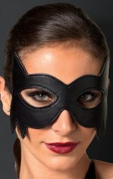 Siyah Deri Göz Maskesi