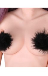 Siyah Tüylü Göğüs Ucu Kapatıcı