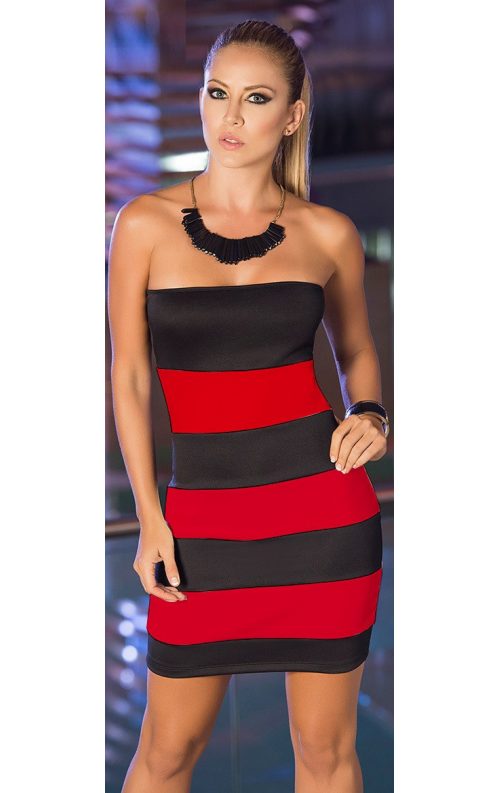 Straplez Mini Elbise Straplez Mini Elbise