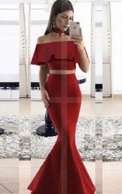 Mariana Volanlı İki Parça Abiye