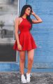 Kırmızı Süper Mini Elbise