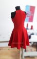 Kırmızı Süper Mini Elbise